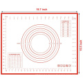 Silicone Pastry Baking Mat Non Stickwith Measurements